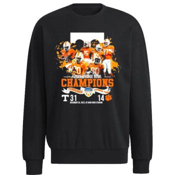 Tennessee Volunteers Team 2022 Orange Bowl Champions Unisex Sweatshirt