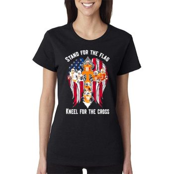 Tennessee Volunteers Team Stand For The Flag Kell For The Cross Women Lady T-Shirt