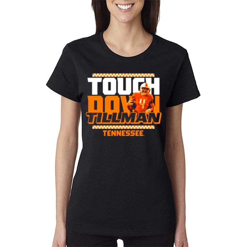 Tennessee-Volunteers-Touchdown-Tillman-2022-Women-Lady-T-Shirt Tennessee Volunteers Touchdown Tillman 2022 Women Lady T-Shirt