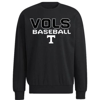 Tennessee Volunteers Vols Baseball Logo Unisex Sweatshirt