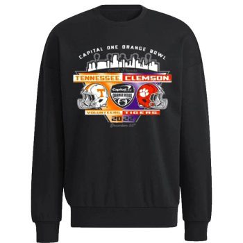 Tennessee Volunteers Vs Clemson Tigers Capital One Orange Bowl South Florida 2022 Unisex Sweatshirt