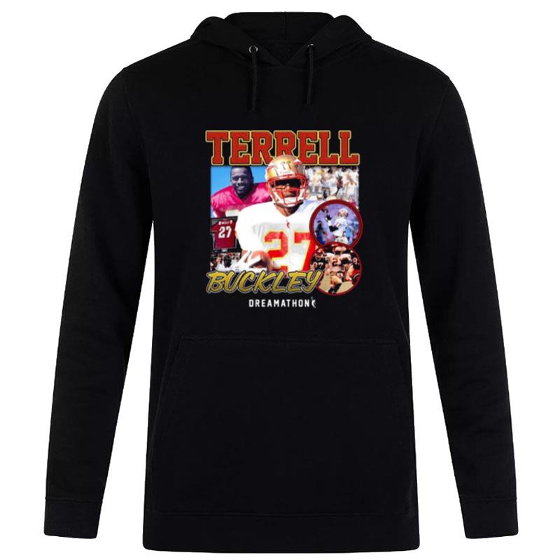 Terrell-Buckley-Florida-State-Seminoles-Dreamathon-Unisex-Pullover-Hoodie Terrell Buckley Florida State Seminoles Dreamathon Unisex Pullover Hoodie