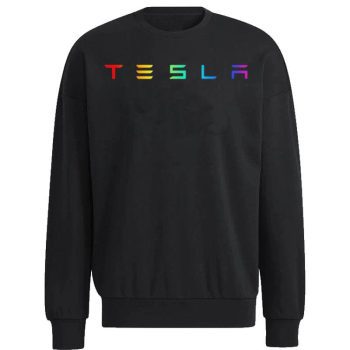 Tesla Pride Logo Unisex Sweatshirt