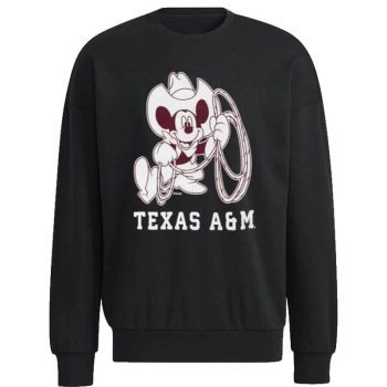 Texas A&M Roper Mickey Unisex Sweatshirt