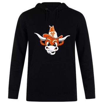 Texas Longhorns Mascot Logo Unisex Pullover Hoodie