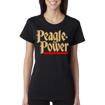 Texas Longhorns Peagle Power Women Lady T-Shirt