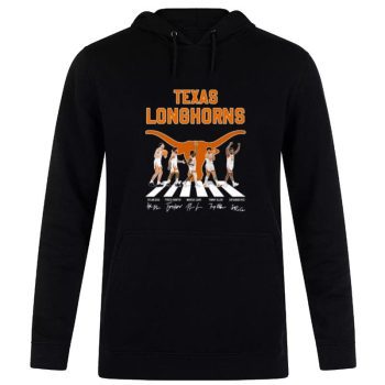 Texas Longhorns Signature Abbey Road Signatures 2023 Men's Unisex Pullover Hoodie
