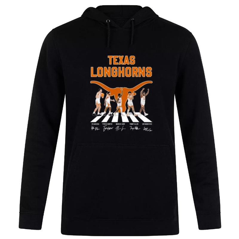 Texas-Longhorns-Signature-Abbey-Road-Signatures-2023-Mens-Unisex-Pullover-Hoodie Texas Longhorns Signature Abbey Road Signatures 2023 Men's Unisex Pullover Hoodie