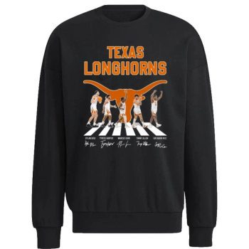 Texas Longhorns Signature Abbey Road Signatures 2023  Unisex Sweatshirt