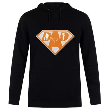 Texas Longhorns Super Dad Unisex Pullover Hoodie