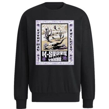Texas Longhorns Vs. Kansas State Wildcats 2022 Game Day Matchup Unisex Sweatshirt
