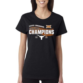 Texas Longhorns Xii  Volleyball Conference Champions 2022 Women Lady T-Shirt