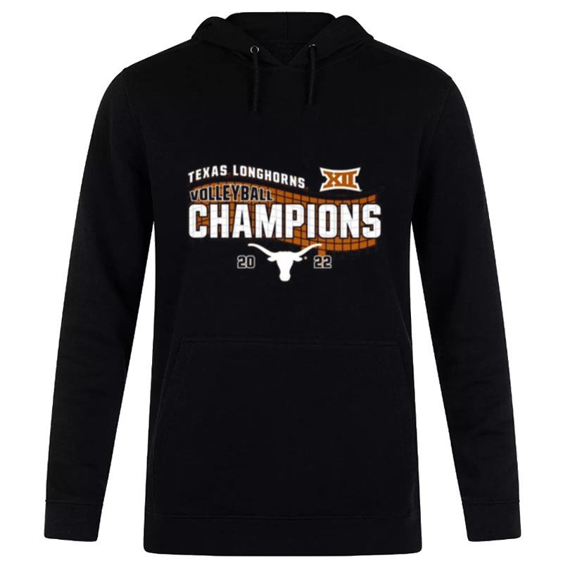 Texas-Longhorns-Xii-Womens-Volleyball-Conference-Champions-2022-Unisex-Pullover-Hoodie Texas Longhorns Xii Women's Volleyball Conference Champions 2022 Unisex Pullover Hoodie