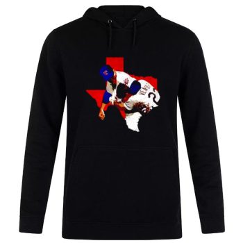 Texas Rangers Nolan Ryan Don't Mess With Texas The Fight On The Mound Unisex Pullover Hoodie