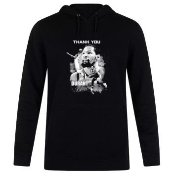Thank You Kevin Durant Brooklyn Nets Legend Player Signatures Unisex Pullover Hoodie