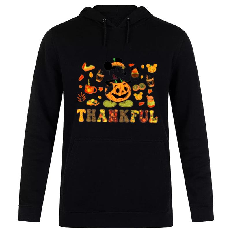 Thankful-Mickey-Mouse-Pumpkin-Mickey-Mouse-Thanksgiving-Unisex-Pullover-Hoodie Thankful Mickey Mouse Pumpkin Mickey Mouse Thanksgiving Unisex Pullover Hoodie