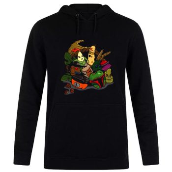 Thanksgiving Bounty Hunters Star Wars Unisex Pullover Hoodie