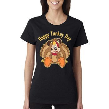 Thanksgiving Mouse Turkey Mickey Mouse 2022 Women Lady T-Shirt