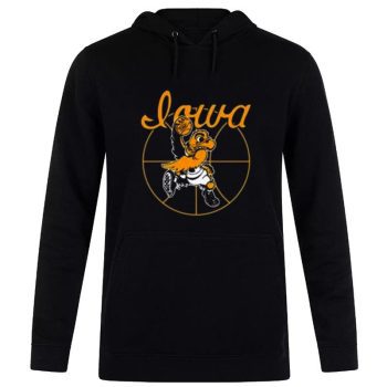 The Black And Gold NCAA 2023 Iowa Hawkeyes Basketball Unisex Pullover Hoodie