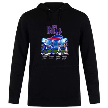 The Buffalo Bills Abbey Road Signatures 2022 Unisex Pullover Hoodie