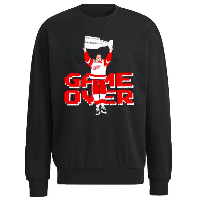 The-Captain-Game-Over-Detroit-Red-Wings-Unisex-Sweatshirt The Captain Game Over Detroit Red Wings Unisex Sweatshirt