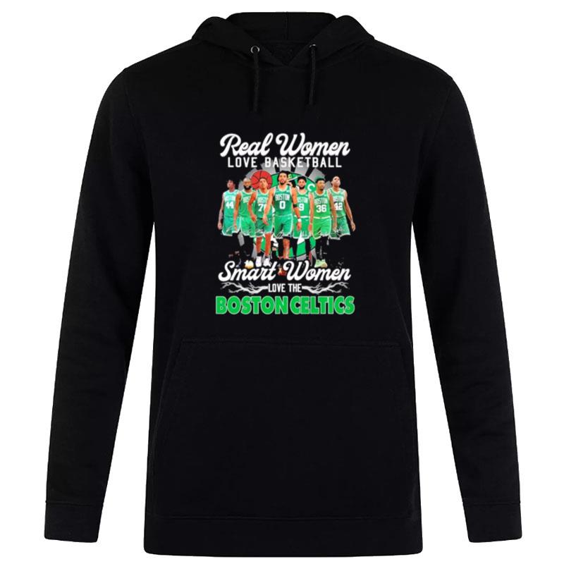 The-Celtics-Real-Women-Love-Basketball-Smart-Women-Love-The-Boston-Celtics-2023-Signatures-Unisex-Pullover-Hoodie The Celtics Real Women Love Basketball Smart Women Love The Boston Celtics 2023 Signatures Unisex Pullover Hoodie