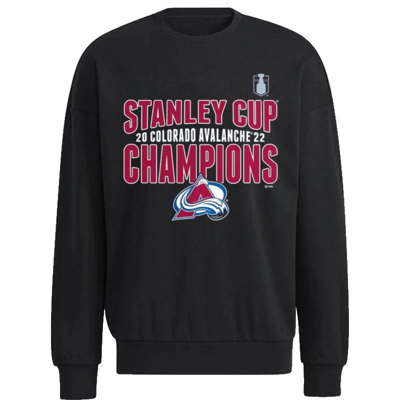 The-Colorado-Avalanche-2022-Stanley-Cup-Champions-Unisex-Sweatshirt The Colorado Avalanche 2022 Stanley Cup Champions Unisex Sweatshirt