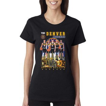 The Denver Nuggets 2022 23 Nba Champions Women Lady T-Shirt