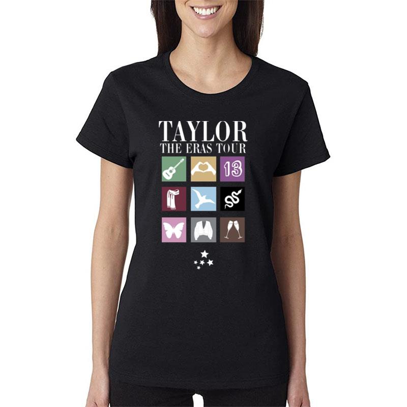 The-Eras-Tour-Taylor-Swift-Aesthetic-Women-Lady-T-Shirt The Eras Tour Taylor Swift Aesthetic Women Lady T-Shirt