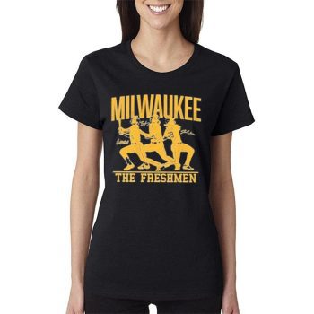 The Freshmen Milwaukee Brewers Brice Turang Joey Wiemer Garrett Mitchell Women Lady T-Shirt