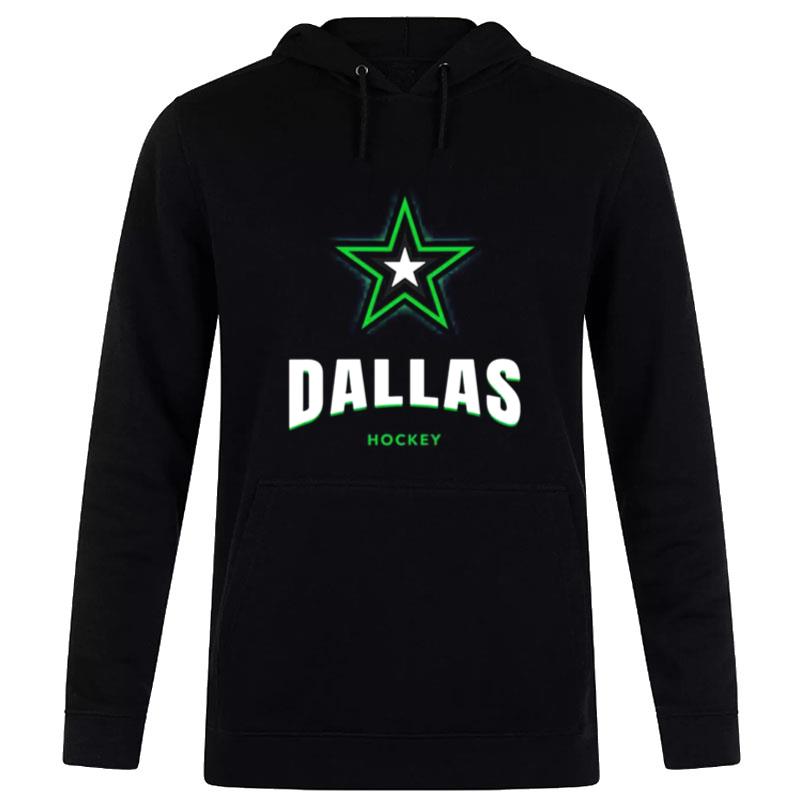 The-Green-Star-Dallas-Stars-Hockey-Unisex-Pullover-Hoodie The Green Star Dallas Stars Hockey Unisex Pullover Hoodie