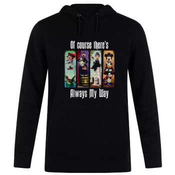 The Haunted Mansion Disney Mickey And Friends Foolish Mortal Stretching Room Tightrope Walke Unisex Pullover Hoodie