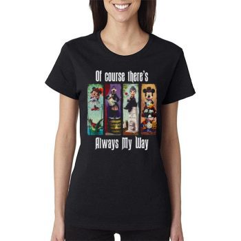 The Haunted Mansion Disney Mickey And Friends Foolish Mortal Stretching Room Tightrope Walke Women Lady T-Shirt