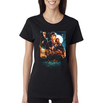 The Hogwarts Magic School Harry Potter Women Lady T-Shirt