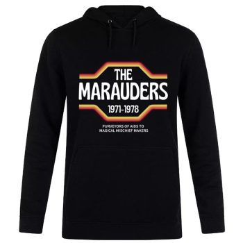 The Maruders 1971 1978 Harry Potter Unisex Pullover Hoodie