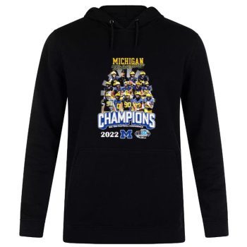 The Michigan Wolverines 2022 Big Ten Football Conference Champions Unisex Pullover Hoodie