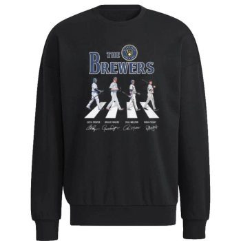 The Milwaukee Brewers Baseball 2023 Abbey Road Signatures Unisex Sweatshirt