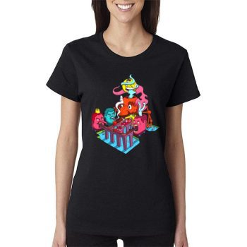 The Mouths And Spirits Coaster Disneyland Halloween S Women Lady T-Shirt