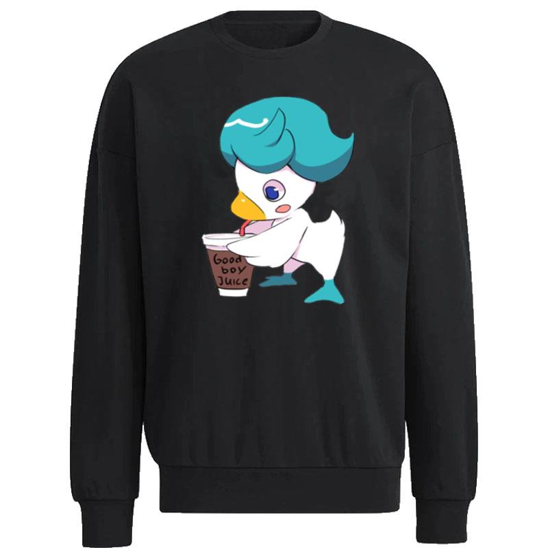 The-New-Duck-Good-Boy-Juice-Quaxly-Pokemon-Unisex-Sweatshirt The New Duck Good Boy Juice Quaxly Pokemon Unisex Sweatshirt