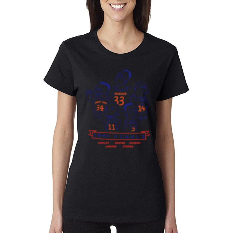 The-New-York-Knicks-Women-Lady-T-Shirt The New York Knicks Women Lady T-Shirt