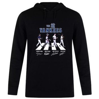 The New York Yankees Abbey Road 2023 Signatures Unisex Pullover Hoodie