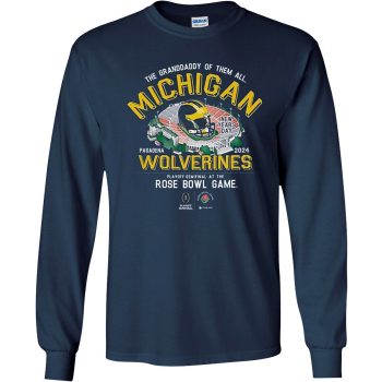The Victory 2024 Rose Bowl Game Day College Football Unisex LongSleeve Shirt
