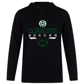 Under Armour Colorado State Rams Soccer Icon Tech Unisex Pullover Hoodie