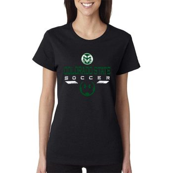 Under Armour Colorado State Rams Soccer Icon Tech Women Lady T-Shirt