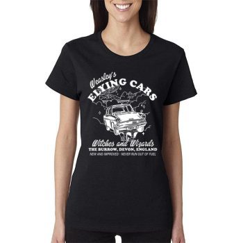 Weasley Flying Cars Harry Potter Women Lady T-Shirt