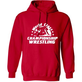 World Class Championship Wrestling Shirt Wccw Dallas Texas Von Erich 80s Unisex Pullover Hoodie
