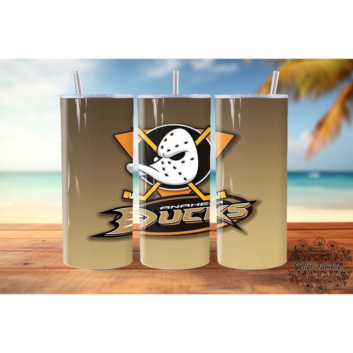 Anaheim-Ducks-Skinny-Tumbler-20oz-SKT1497 Anaheim Ducks Skinny Tumbler 20oz SKT1497