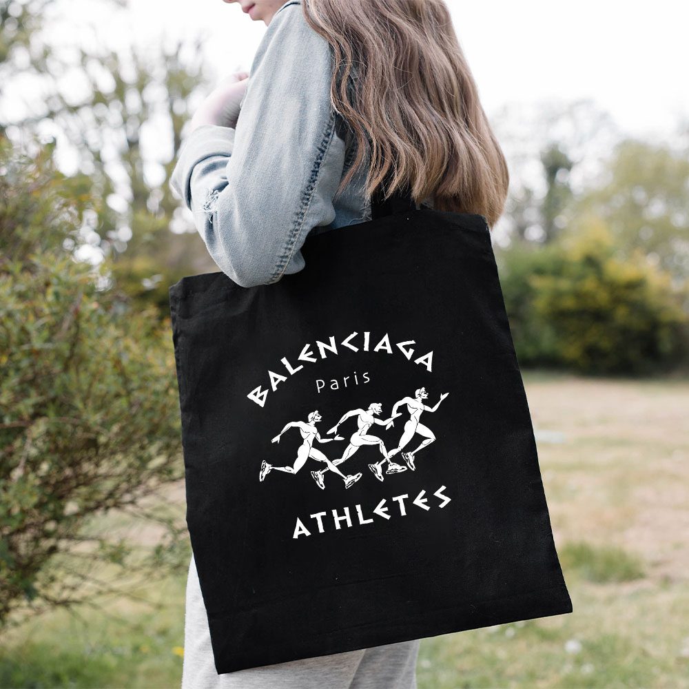Balenciaga-Athletes-Crewneck-Cotton-Canvas-Tote-Bag-TTB1005-1