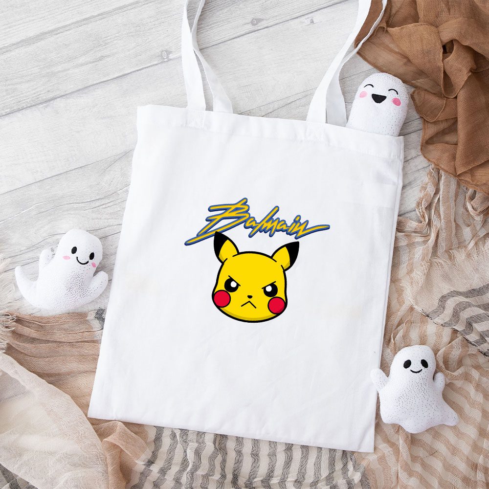 Balmain-X-Pokemon-Cotton-Canvas-Tote-Bag-TTB1051 Balmain X Pokemon Cotton Canvas Tote Bag TTB1051
