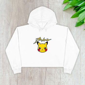 Balmain X Pokemon Crop Pullover Hoodie For Lady CPH1051